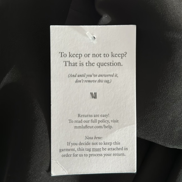 NWT MM Lafleur size 6 women black pants - Picture 7 of 8